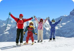 Ski holidays for the whole family